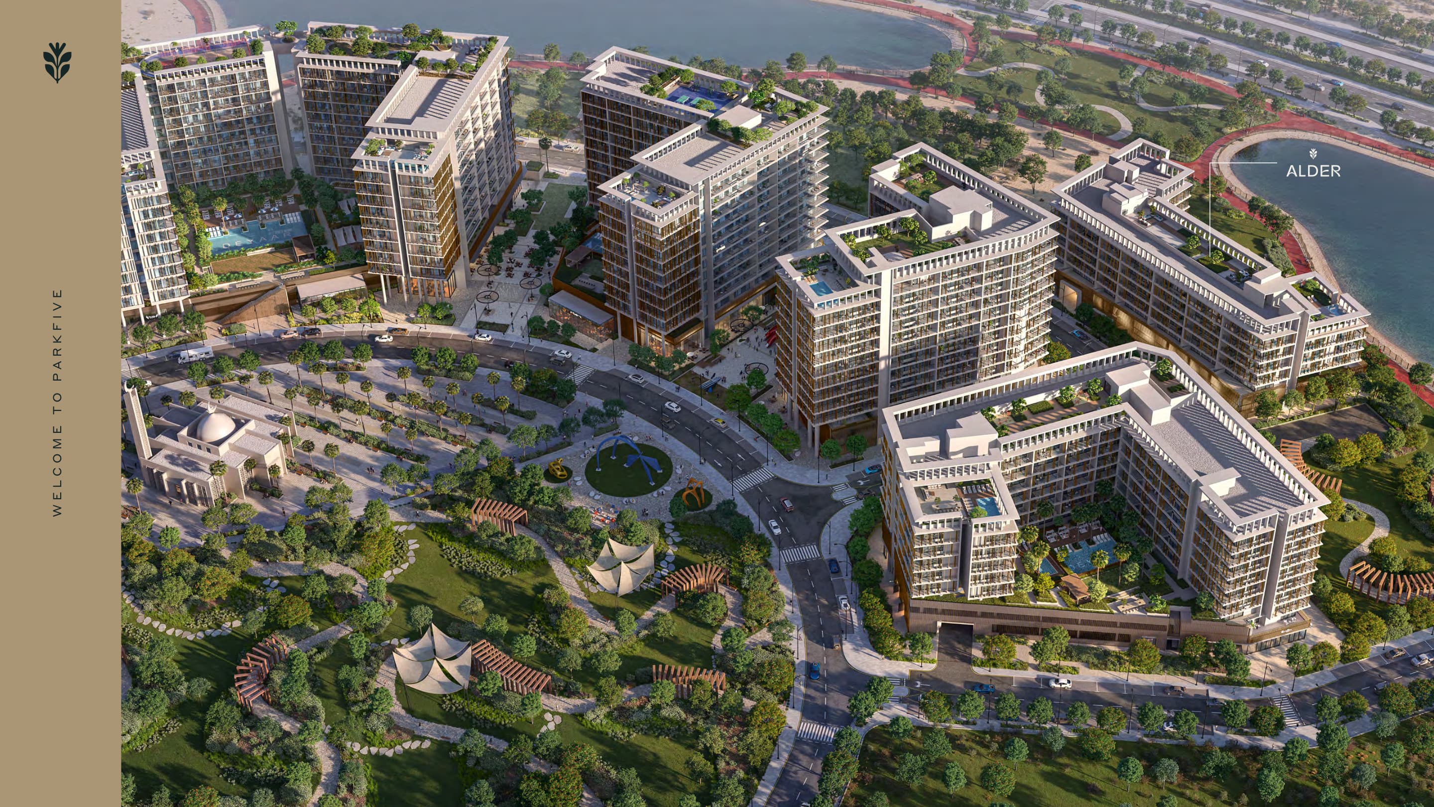 Alder in Park Five — DPC (Dubai Production City), RSI 72