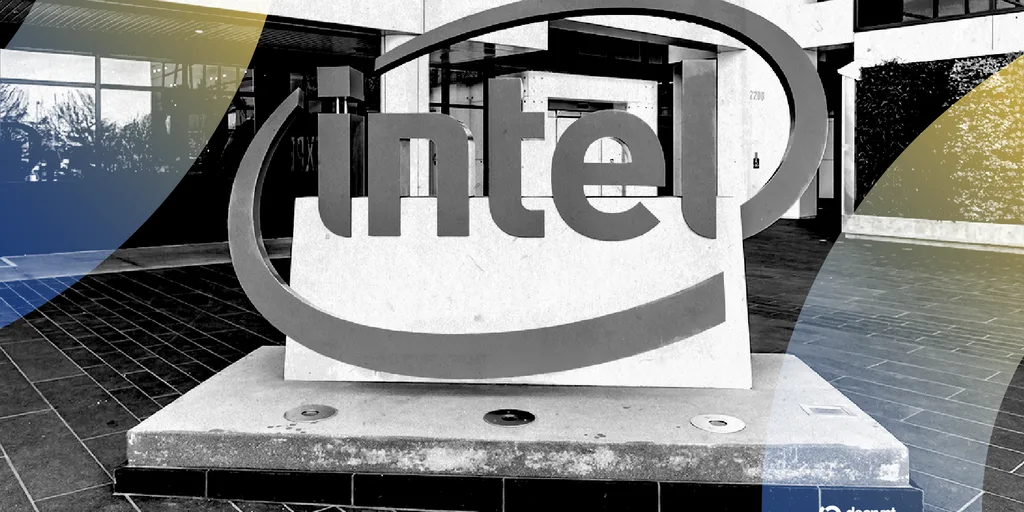 Акции Intel рухнули сильнее всего за 50 лет из-за слабого прогноза