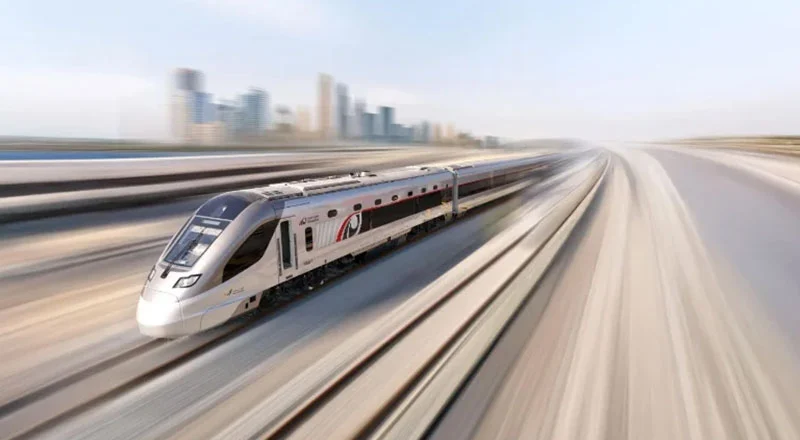В Дубае открыта первая пассажирская станция Etihad Rail Al Yalayis