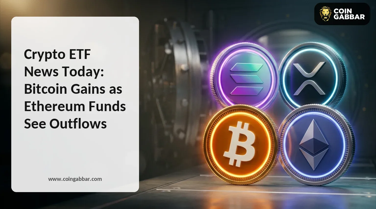 Bitcoin растёт на фоне оттоков из Ethereum-ETF — дивергенция крипторынка