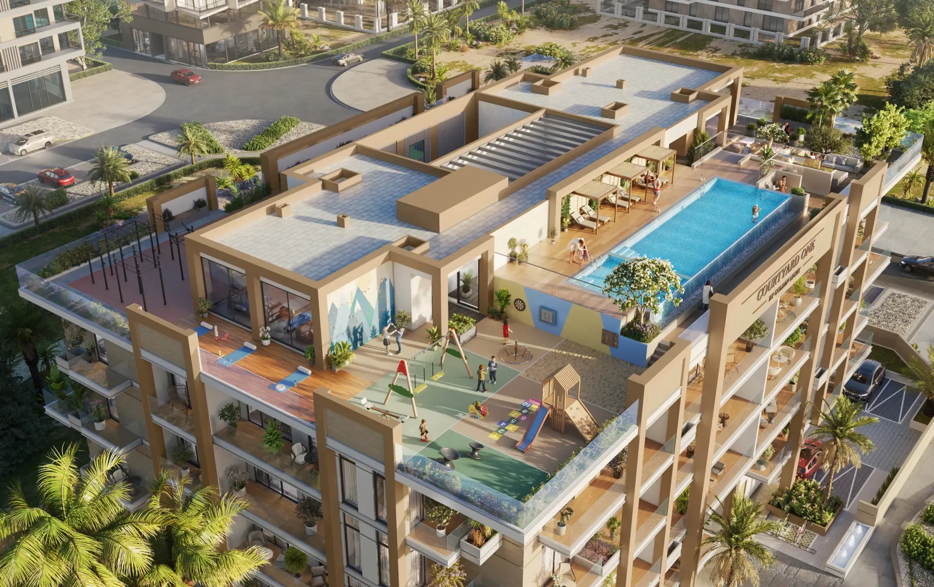 Courtyard One 2