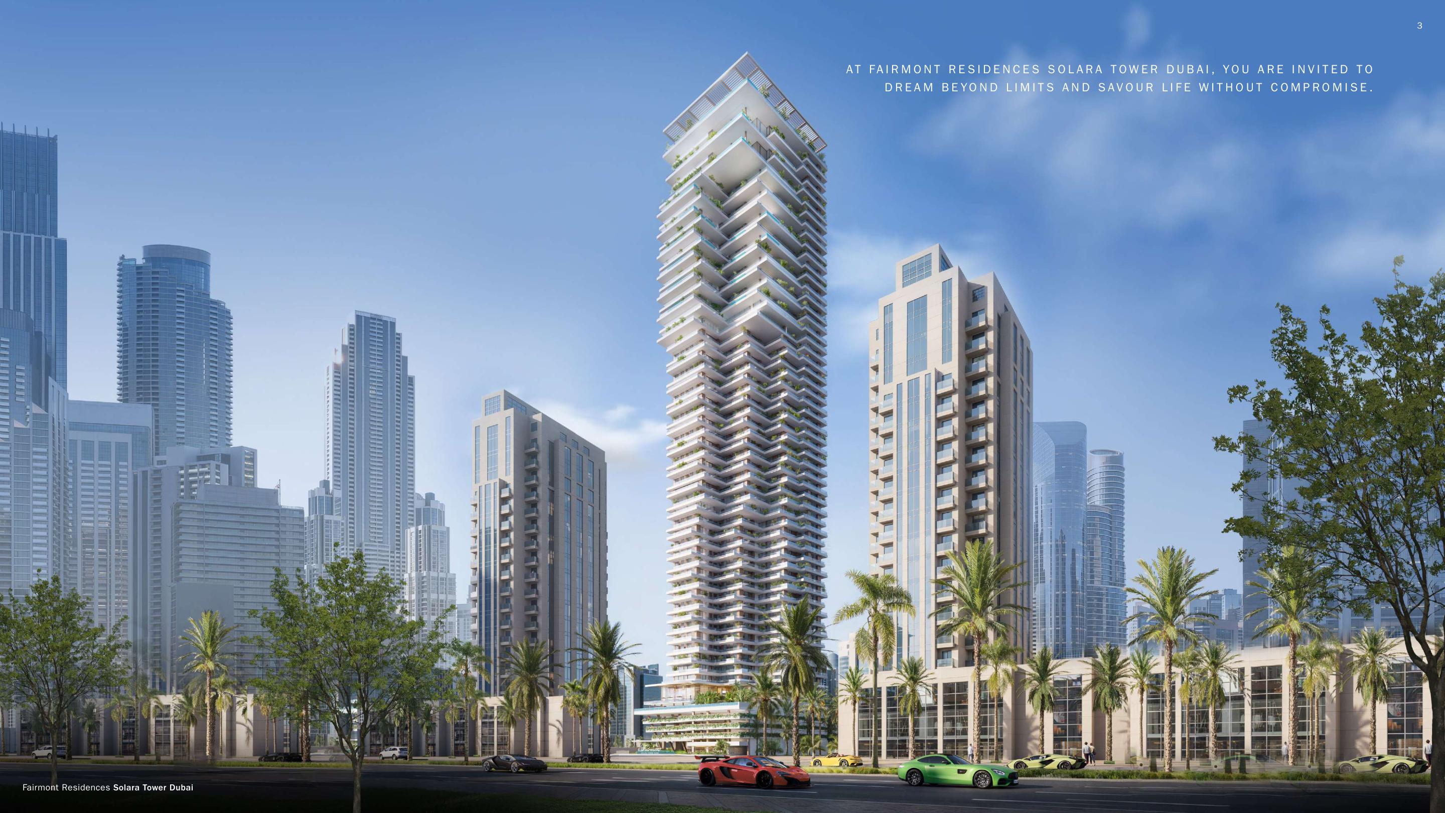 Fairmont Residences Solara Tower — Downtown Dubai