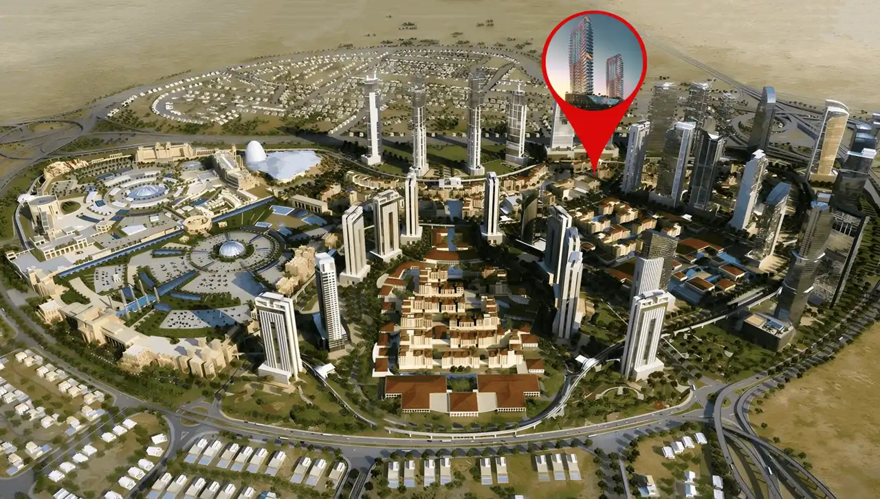 Laguna Residence — City of Arabia: визуализация застройщика