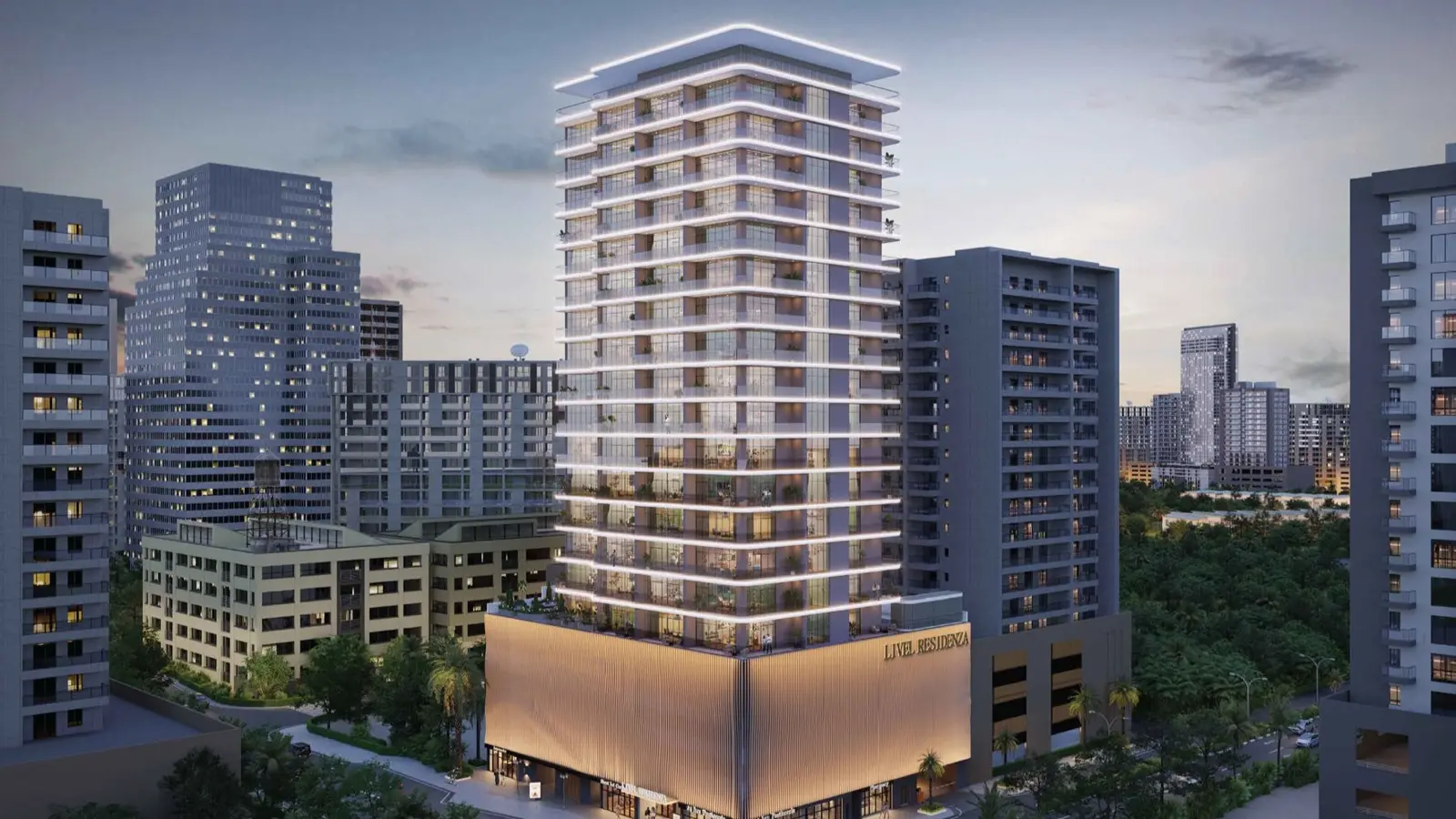 Livel Residenza — JVC (Jumeirah Village Circle): визуализация застройщика