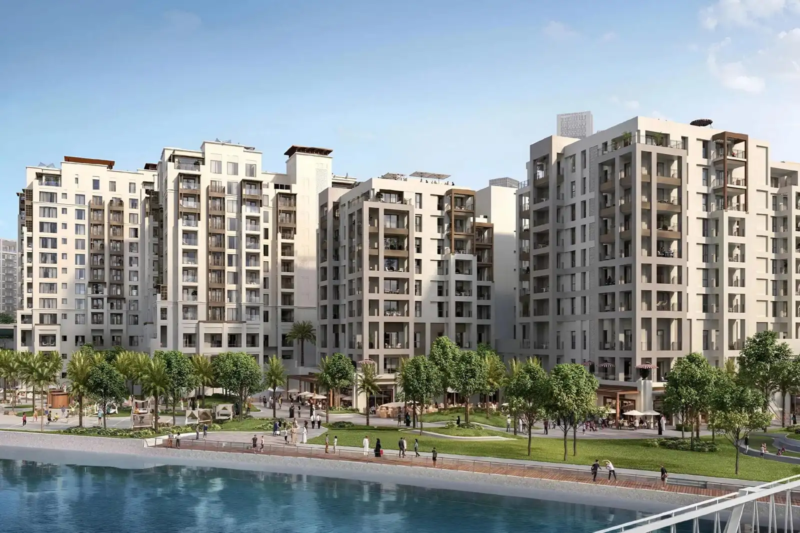 Moor at Creek Beach — Dubai Creek Harbour