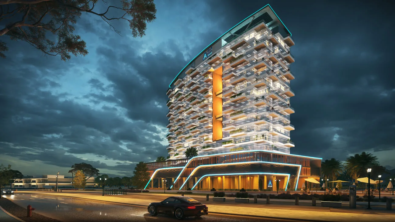 Ocean Tower — Dubai Islands: визуализация застройщика