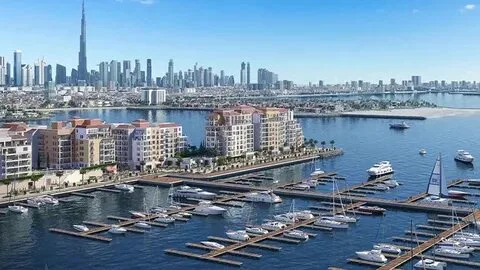 Port De La Mer — La Mer, Jumeirah 1: визуализация застройщика