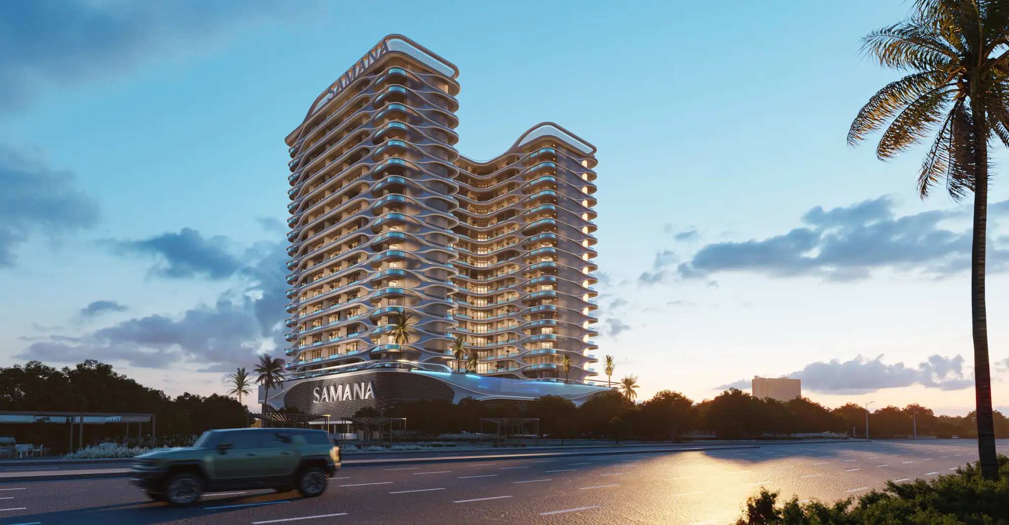Samana Boulevard Heights — Dubai Land Residence Complex