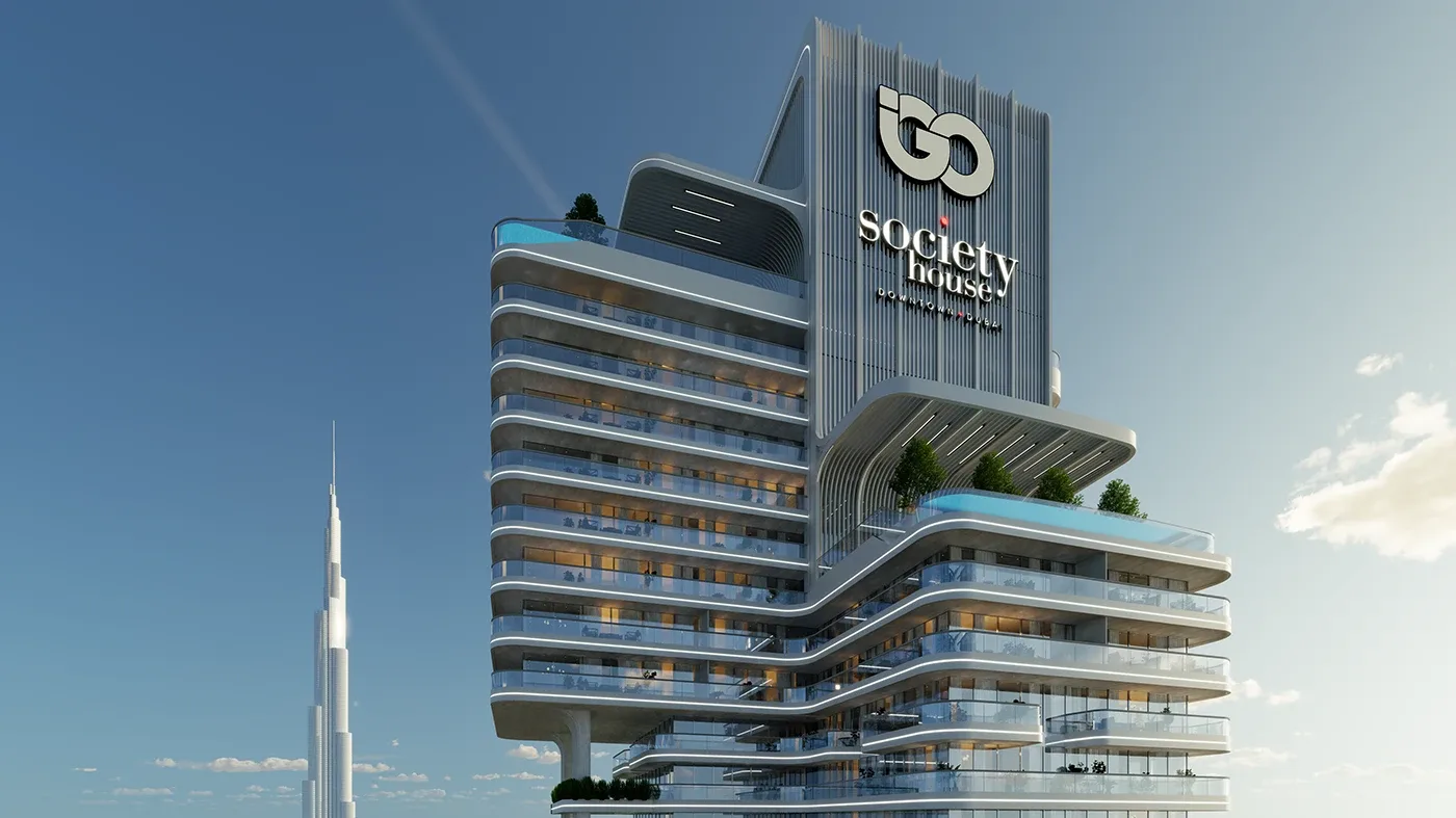 Society House — Downtown Dubai: визуализация застройщика