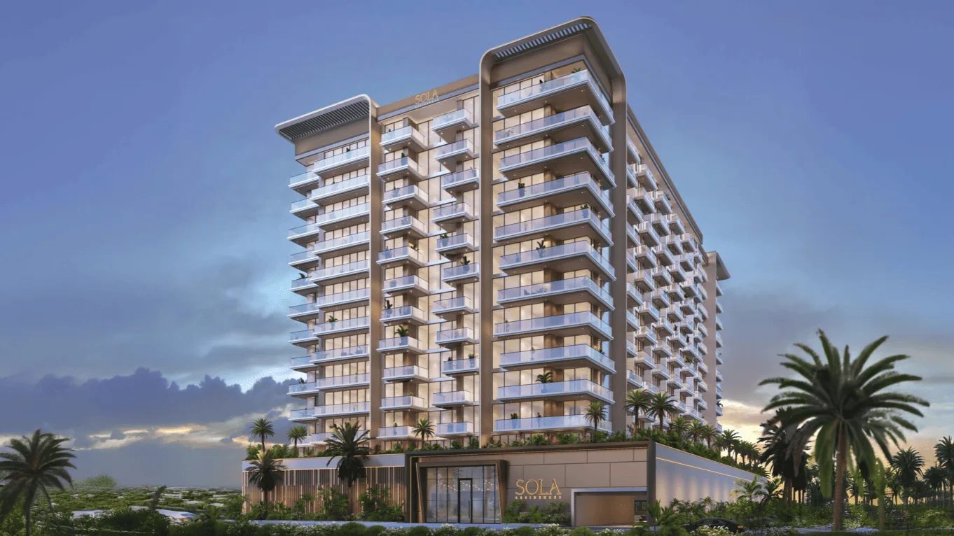 Sola Residences — JAV (Jebel Ali Village): визуализация застройщика