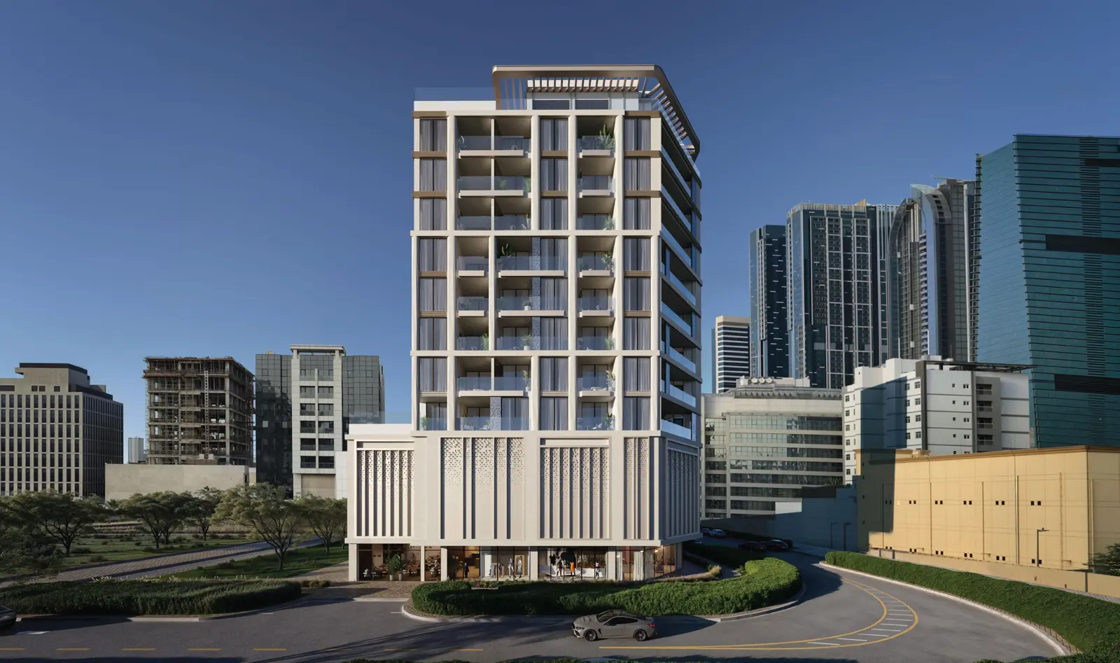 The Elysian Residence — Jumeirah Garden City: визуализация застройщика