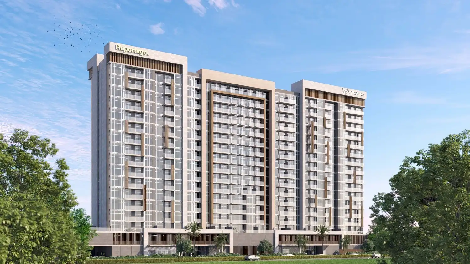 Verdana Empire — Dubai Investment Park First: визуализация застройщика