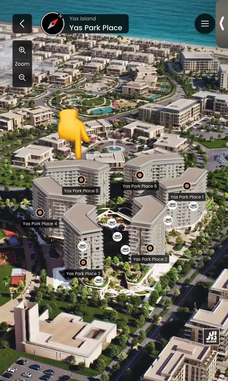 Yas Park Place — Yas Island: визуализация застройщика
