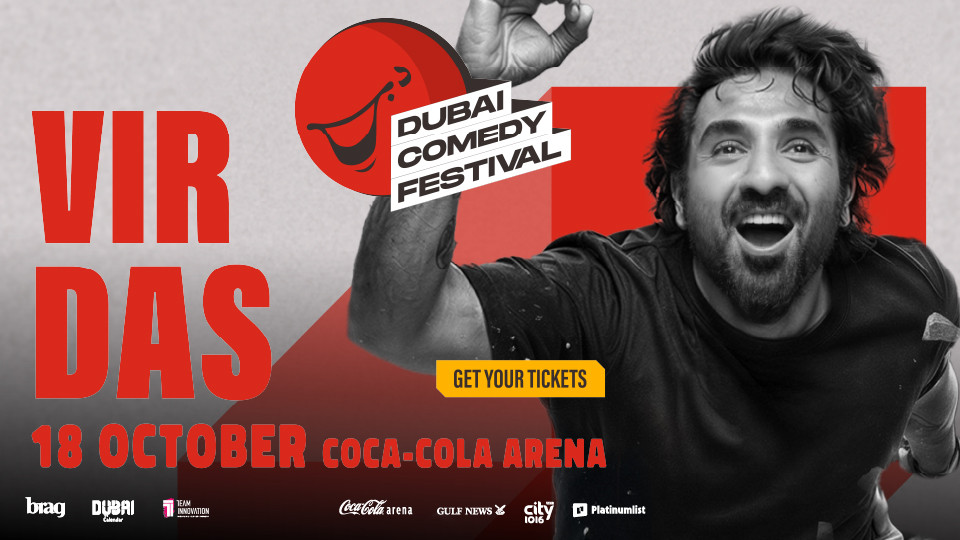 VIR DAS Live at Dubai Comedy Festival