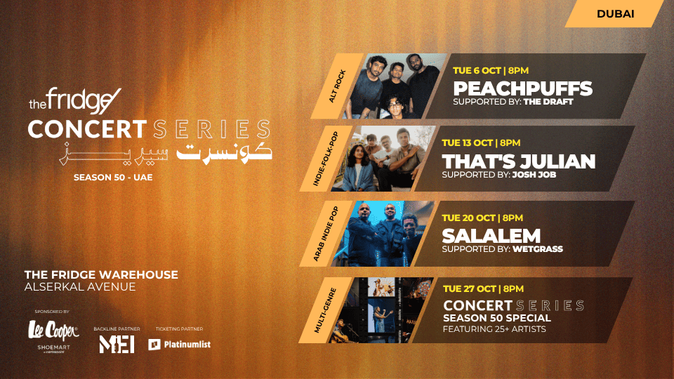 The Fridge Concert Series Season 50 in Dubai