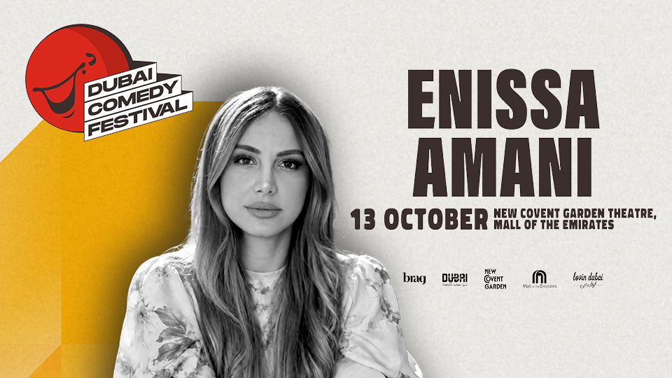 Enissa Amani Live at Dubai Comedy Festival